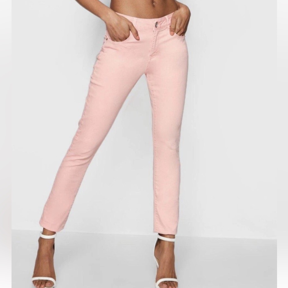 NWT Calvin Klein | Women's Pale Pink Ankle Skinny Jeans Front/Back Pockets Sz 4